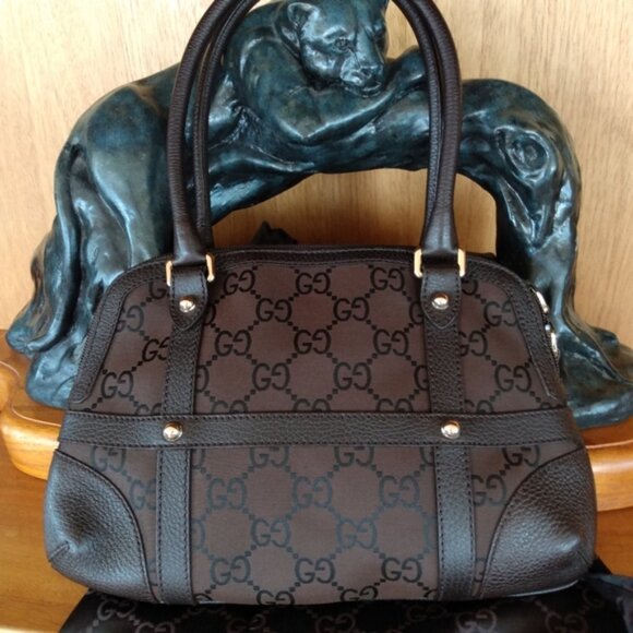 Gucci Interlocking GG Monogram Royal Reins Bag - Picture 6 of 16